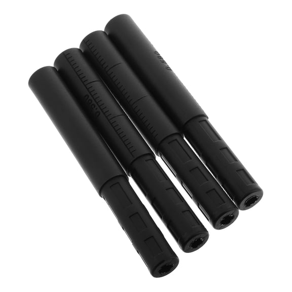 Hemoton 4pcs Golf Club Shaft Extension Sticks Shaft Club Extensions Rod Extender Golf Club Extension Rods Club Shaft Extension Putter for Wood Putter