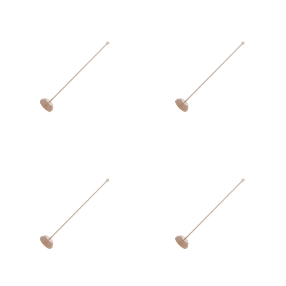 UPGRATOR Flag Pole Base Stand for Small Flags, Office Use, 4-Pack, 12.18 x 2.16 x 2.16 Inches