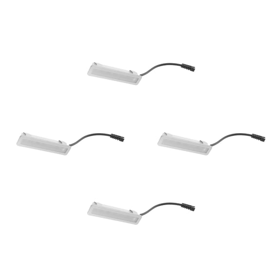 UPGRATOR 4pcs Integrated Stove Hood Light Led Range Hood Replacement Parts Closet Light Bulb Lighting Ideal for Kitchen Use