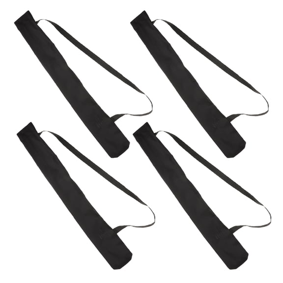 SOPOTUTU Black Fiber Umbrella Bag, Waterproof, Single Strap, Extended Storage, Durable