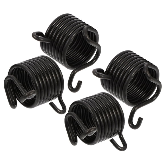 Black Steel Chisel Springs Set of 4 for Automotive Repair and Smoothing Hammer Application