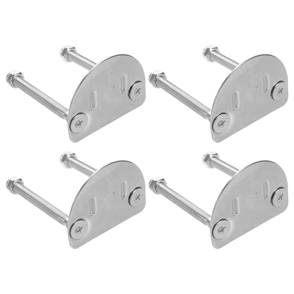 Hemoton 4pcs Roller Skate Plate Accessories Universal Double Row Skate Base For Men Women Roller Skating And Drift Skates Repair