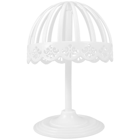 Hemoton 4pcs Store Wig Display Rack Hollow-out Hat Support Rack Dome Shaped Hat Display Holder