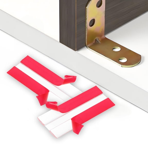 RENACLIPY Clear Acrylic Hinges for Cabinets, Doors, and Projects - Wall-Friendly, , Easy to Install