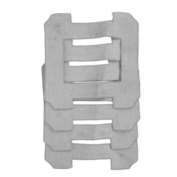 Hemoton 4pcs Washable Mop Rags For Window Cleaning Robot Window Robot Cleaning Rag Vacuum Window Cleaner Robot Mops Window Vacuum Cleaner Robot Cloths