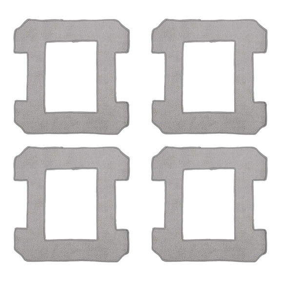 Hemoton 4pcs Window Cleaner Rags Washable Mop Cloths For Window Cleaning Robot Washable Cleaning Mops Window Cleaning Robot Cloth Window Cleaning Mops