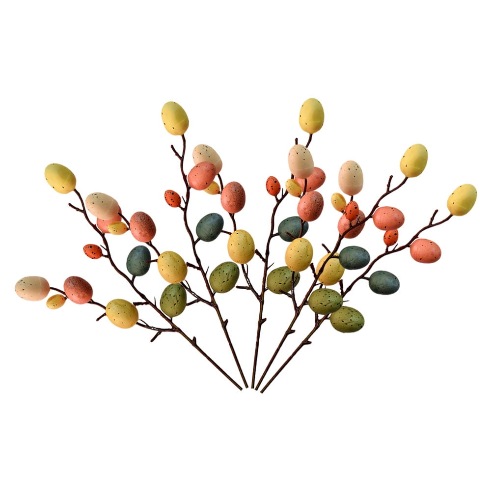 Hemoton 5 Branches Easter Egg Decor DIY Easter Eggs Easter Flower hemoton-5-branches-easter-egg-decor-diy-easter-eggs-easter-flower