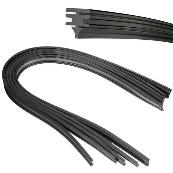 Hytrove Windshield Wiper Blades Refills Rubber 10 Pieces 6mm 64.0gota 0.50cm