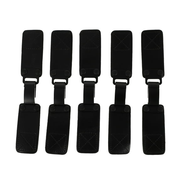 Hemoton 5 Pairs Clothing Belt Buckles Dress Belt Coat Fastener Buckles Wind Coat Belt Buckles