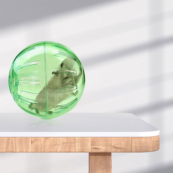 Hemoton 5 Pcs Dwarf Hamster Ball Plastic Hamsters Running Activity Exercise Toy Small Animal Cage Accessories For Dwarf Hamster Chinchilla 12cm