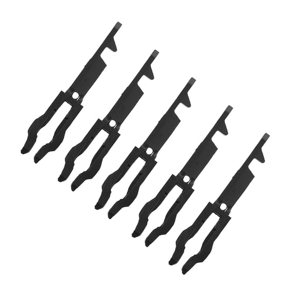 Hemoton  5 Pcs Light Switch Key Small Door Knob Ob11 Accessories Black