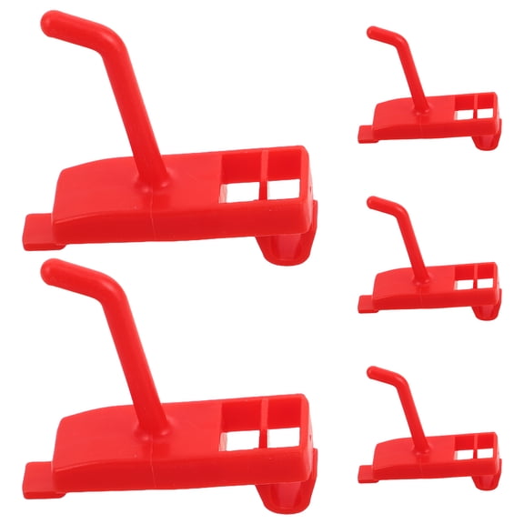 5pcs Wall Mounted Spray Bottle Rack for Organizing Tools and Accessories Polisher Storage Rack Stand Shower Gel Bottle Rack Hook