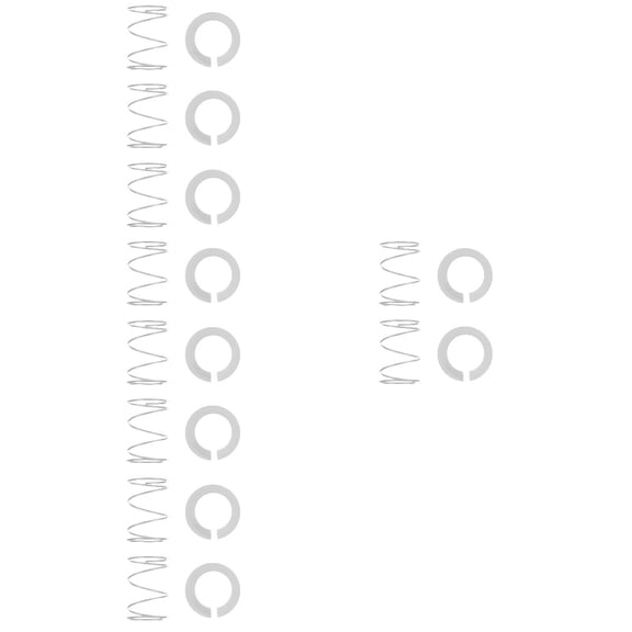 Hemoton 5 Sets  of Spring Washer for Mixer Replace Mixers Attachments Gasket  Spring Compatible for Kitchenaid