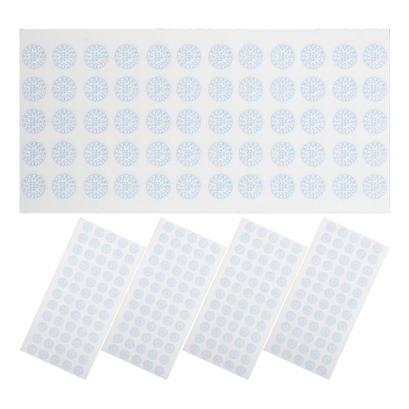 Hemoton  5 Sheets Public Service Label Stickers Inspection Record Labels