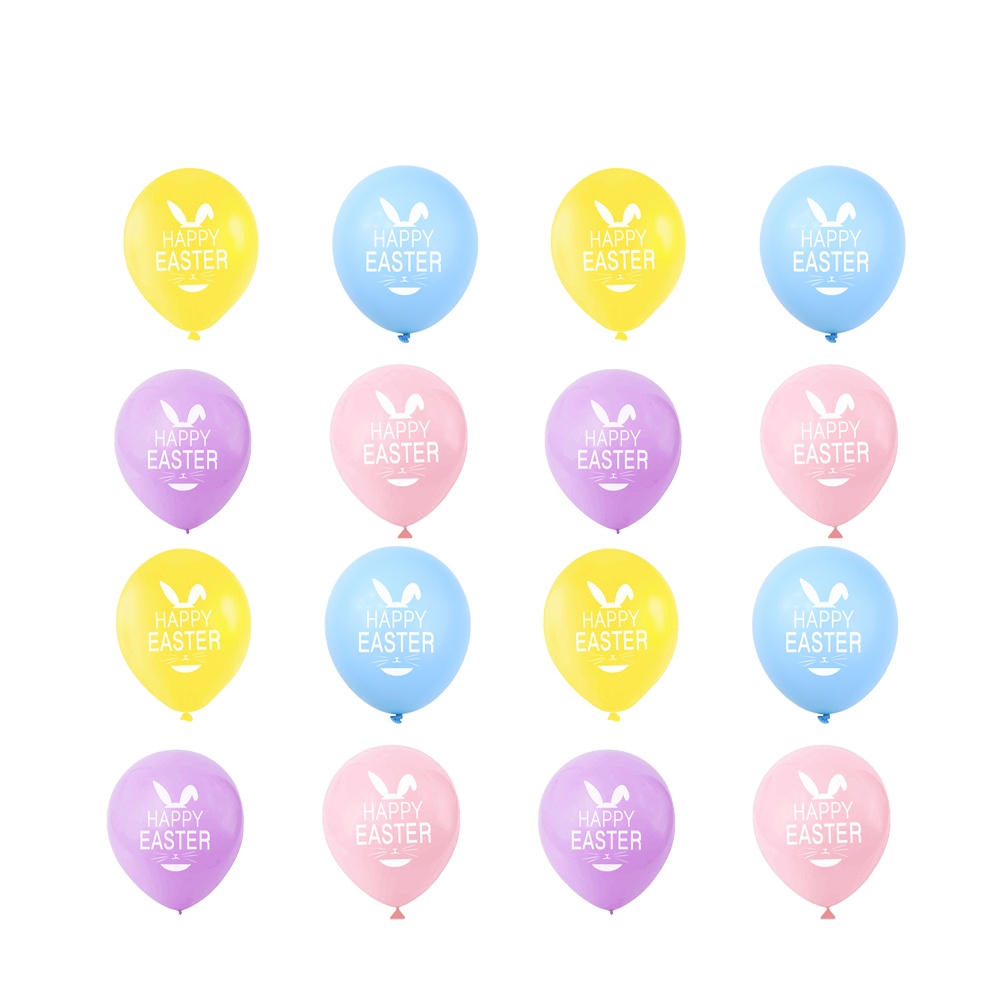 EXHUMKY Animal Theme Balloons Latex Round Easter Party 50Pcs - Walmart.com