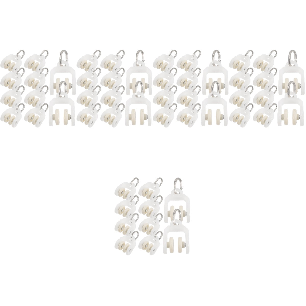 HEMOTON 50 Pièces Mini Tétines Acryliques Transparentes