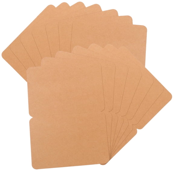 Hemoton 50-Pack Folded Blank Occasion Cards, Craftsmanship for Commemorative Events and Special Celebrations