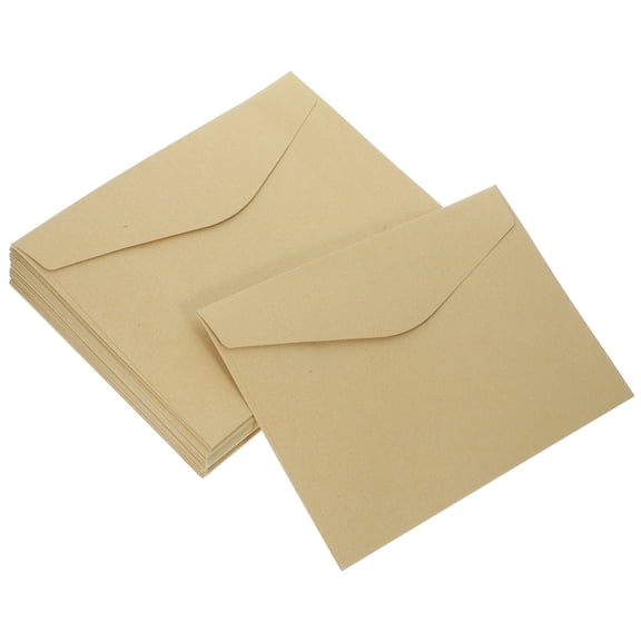 Hemoton 50 Pcs Ticket Festival Envelopes Blank Bag Student