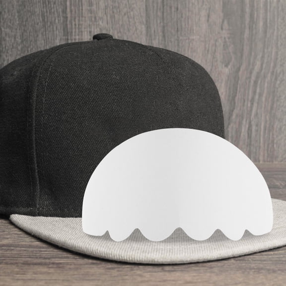 Hemoton 50pcs Dual-Sided Cardboard Hat Shaper Inserts Baseball Cap Form Shaper Adult Cap Cardboard Liner Cardstock Hat Support Hat Structure Support