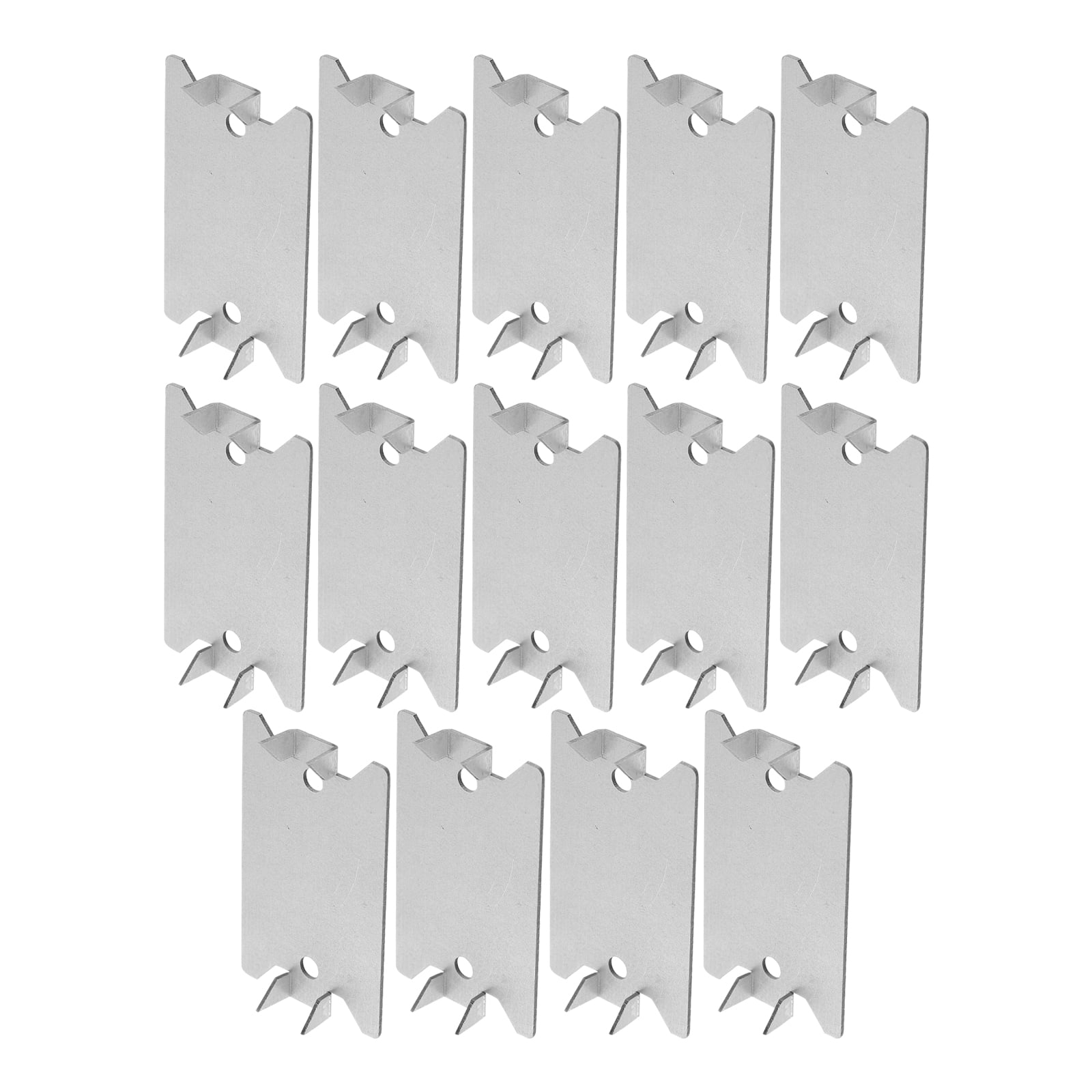 Hemoton 50pcs Nail Plates For Studs Iron Safety Plates 2.4x1.5 Inches ...