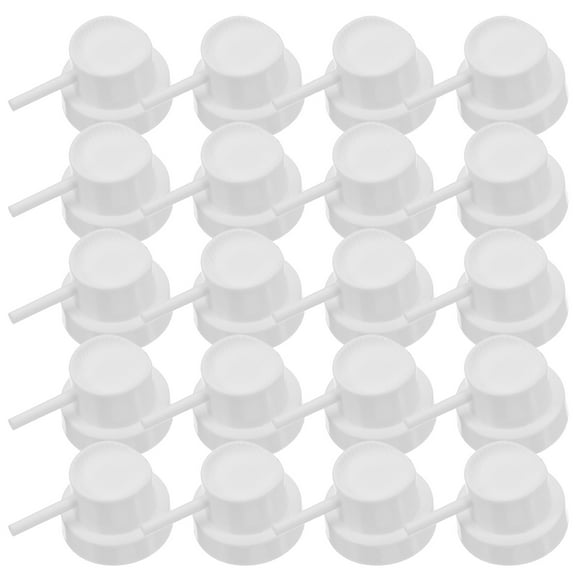 HEMOTON MLINS 50pcs Spray Paint Can Cap Plastic Replacement Nozzles Tips for Graffiti Art Supplies Painting