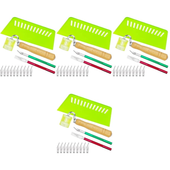 Hemoton 56 pcs Wallpaper Smoothing Tool Kit Professional Wallpaper Squeegee, Rubber Rollers