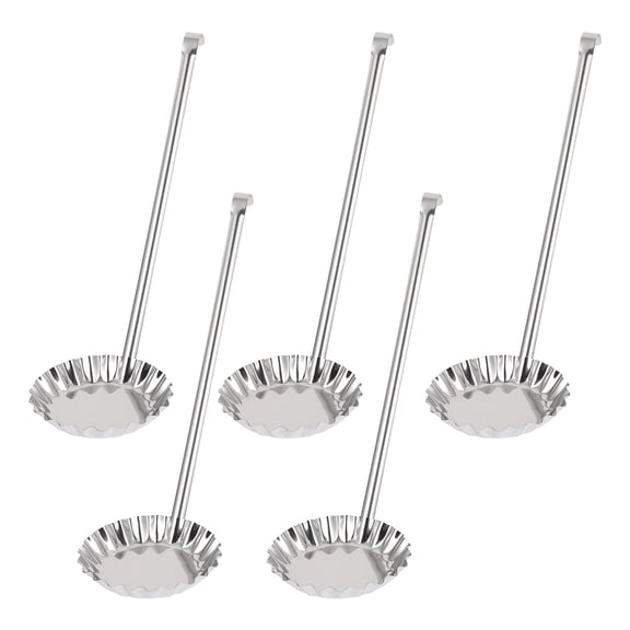SOPOTUTU 5Pcs Home Mold Spoon for Making Meat Pie and Radish Pancakes Kitchen Tool