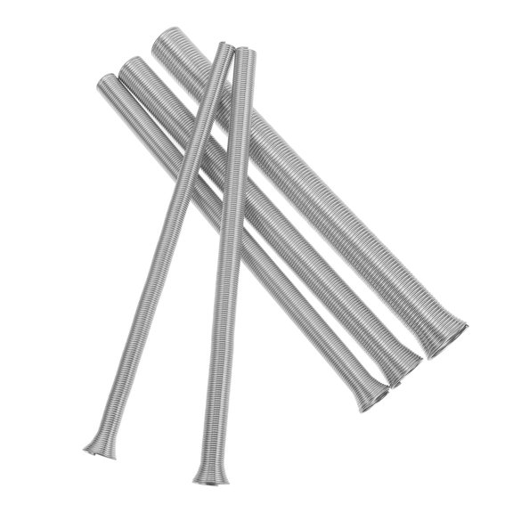 Hemoton 5pcs Benders Kit Air Conditioning Tube Bender Hand Elastic Steel Electrical Wire Bending Tool