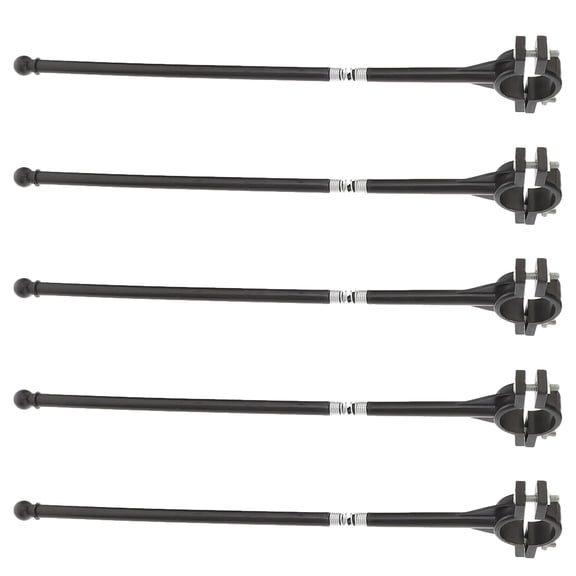 Hemoton 5pcs Bike Handlebar Flagpole Set For Cycling And Racing Flag Poles For Bike Flagpoles Handlebar Mount Flagpoles Cycling Flagpoles