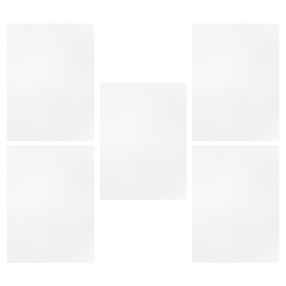 HEMOTON DIY Realistic Water Paper for Miniature Models and Dioramas Versatile Craft Plastic White 28x20.5cm