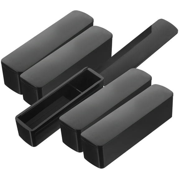 Hemoton 5pcs Daily Use Stamper Storage Boxes Official Stamper Storage Holders Company Seal Holder