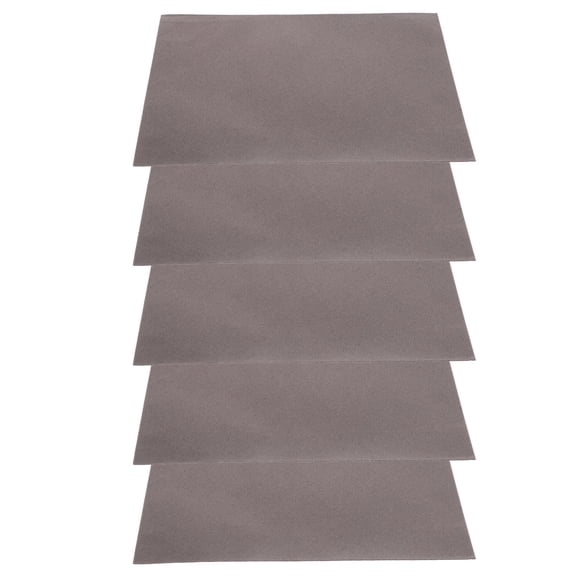 Hemoton 5pcs Flocking Sheets Liner Self-Adhesive Present Box Inserts Lining Fabric Jewelry Padding Insert Diy Jewelry Packaging Liner