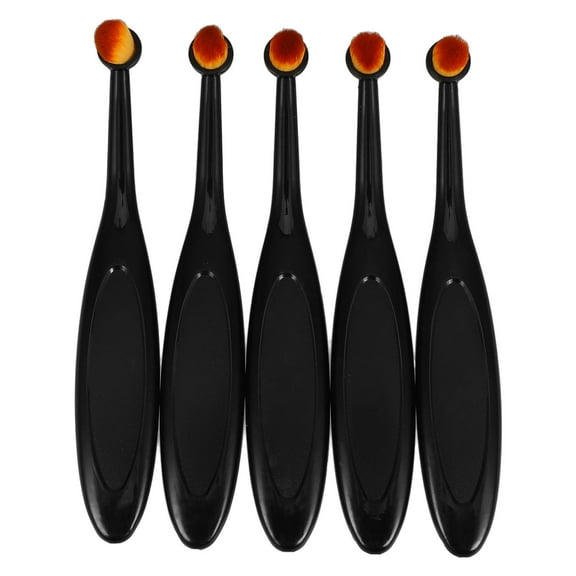 DEEPCRAFF Black Ink Blending Brush for Card Making and Artistic Projects 5Pcs