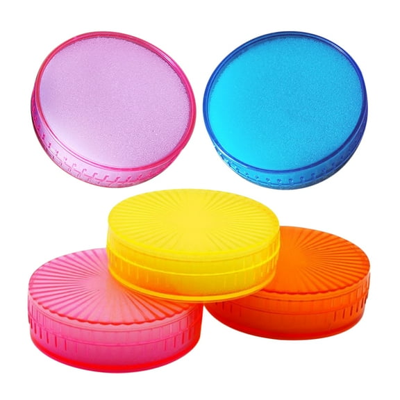 Hemoton 5pcs Office Document Moistener for Counting Money Sponge for Money Counting Finger Wetting Pad for Cash Handling for Bank and Store Use