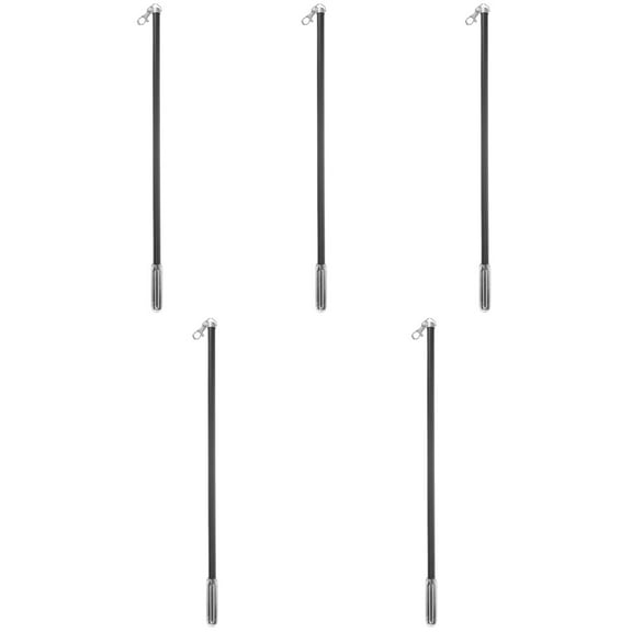 RENACLIPY Drapery Wand Black Easy Grip Aluminum Alloy Plastic for Blinds