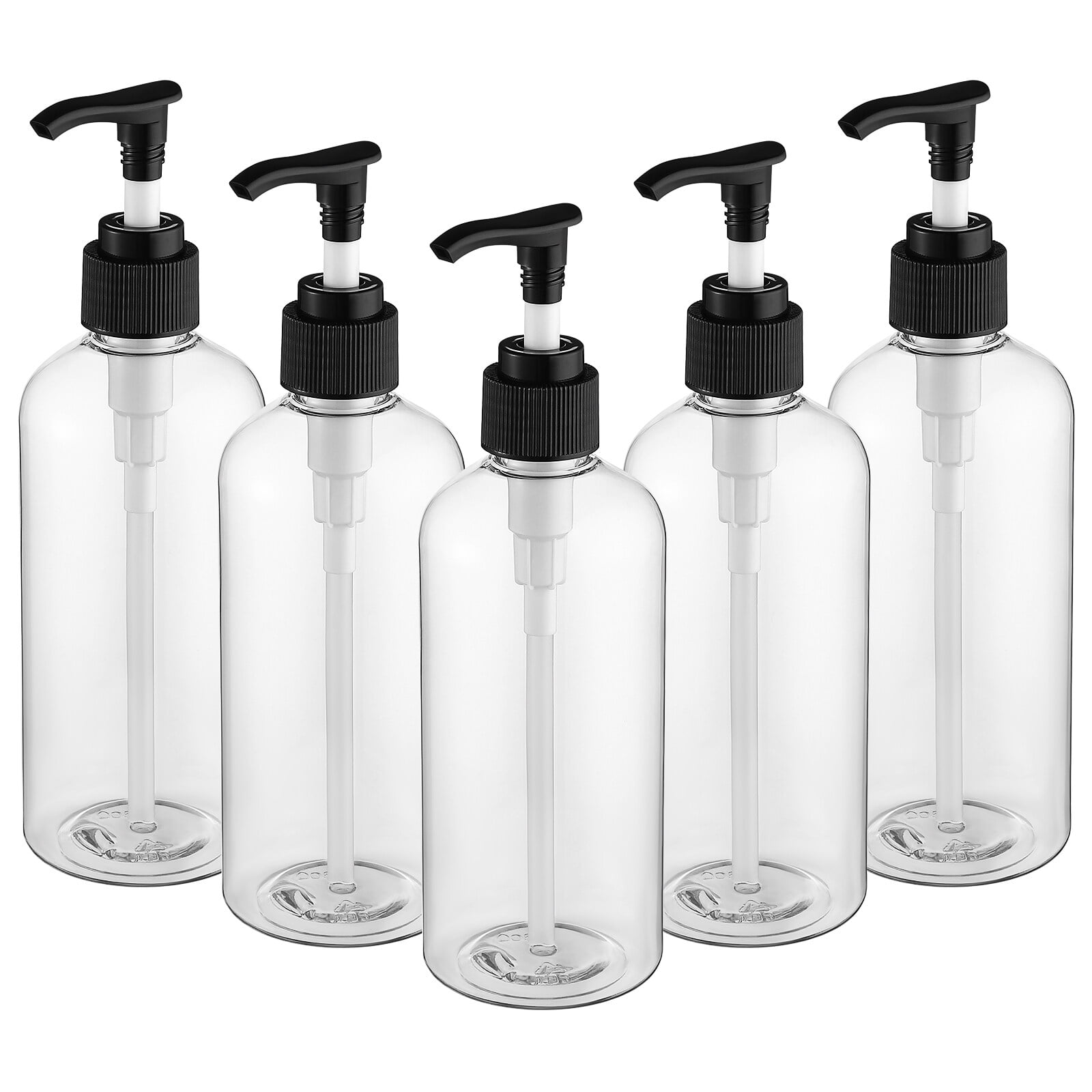 Hemoton 5pcs Soap Pump Dispensers Pump Bottles Refillable Liquid Soap