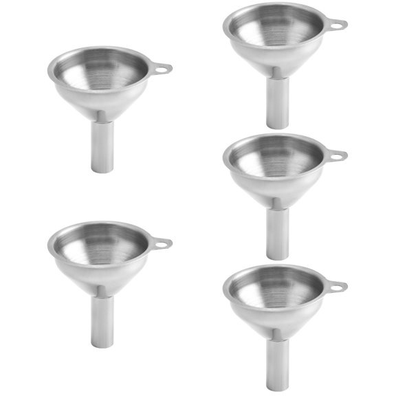 YOSADIER Stainless Steel Funnel, Easy Storage, Practical , Home Use, 5Pcs