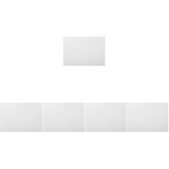 Hemoton 5pcs Sublimation Aluminum Blank Sign Sublimation Poster Board Aluminum Photo Sign for DIY Printing