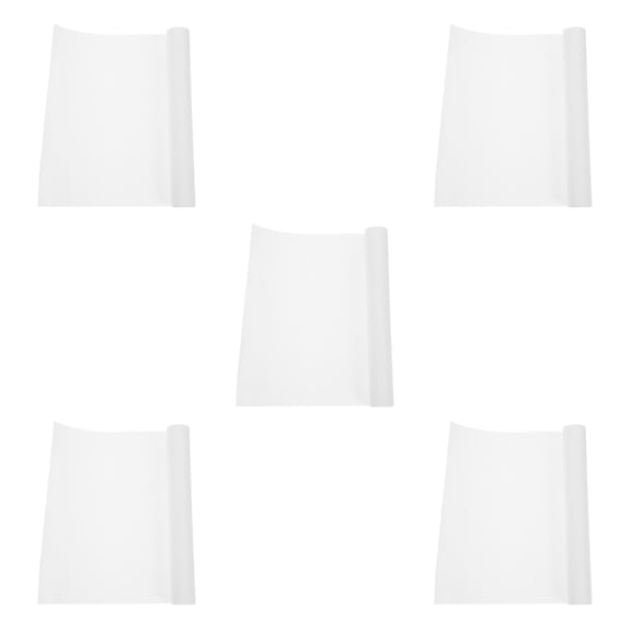 Hemoton 5pcs Thermal Paper Roll Portable A4 Thermal Printer Paper Quick Dry Blank Printing Paper Sheets for Efficient Printing in Various Settings