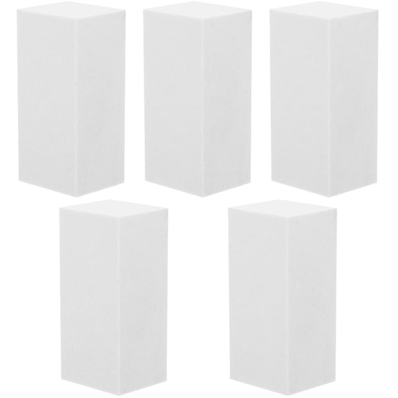 RENACLIPY Dual-Sided White Flattening Stone, High Hardness, Smooth Surface, for Sharpening, 5Pcs