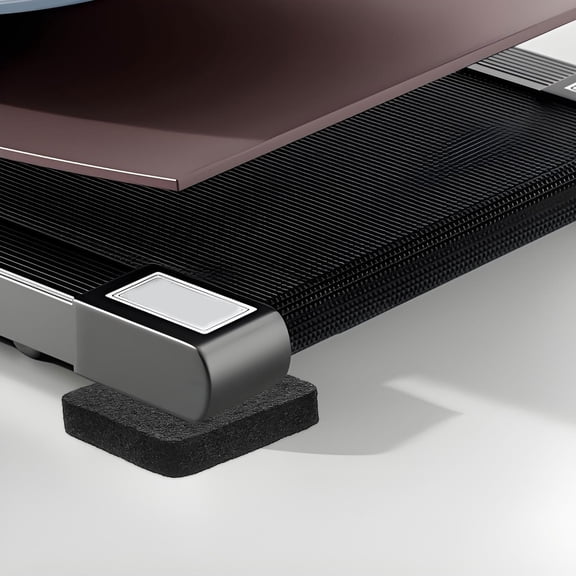 Hemoton 6 Pcs Air Conditioner Mat Rubber Anti-static Pad Fitness Black