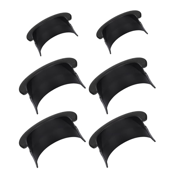 ORDDIART 6-Pack Pool Table Corner Guard Plates with Net Frame for Billiard Table Edges