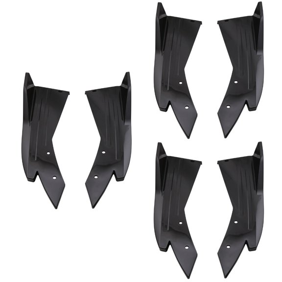 COOPHYA Black Car Rear Bumper Splitter - , Stylish for Enhanced Vehicle Appearance and Use