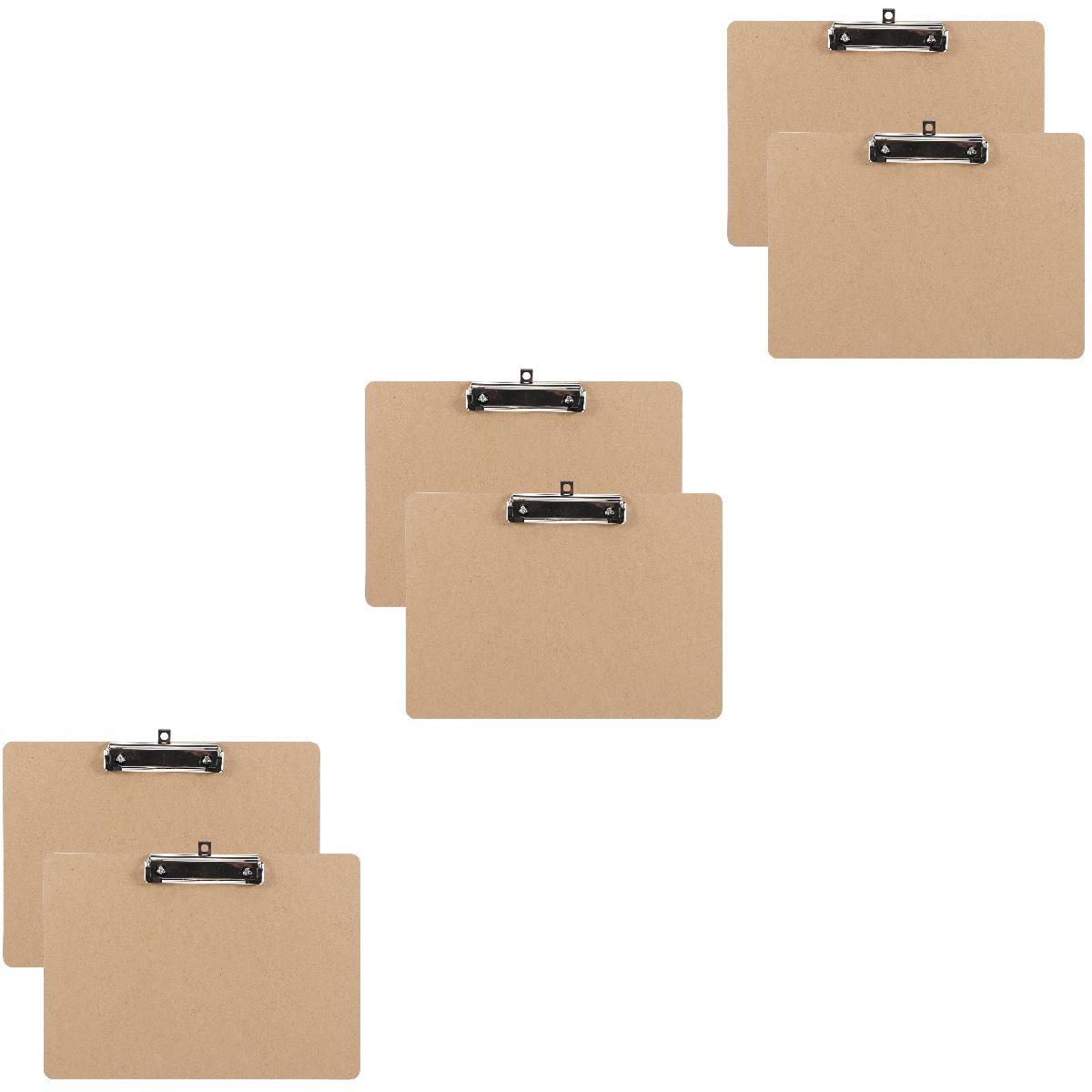 SOPOTUTU Khaki Office Clipboard with Thick Design for Superior Writing Experience