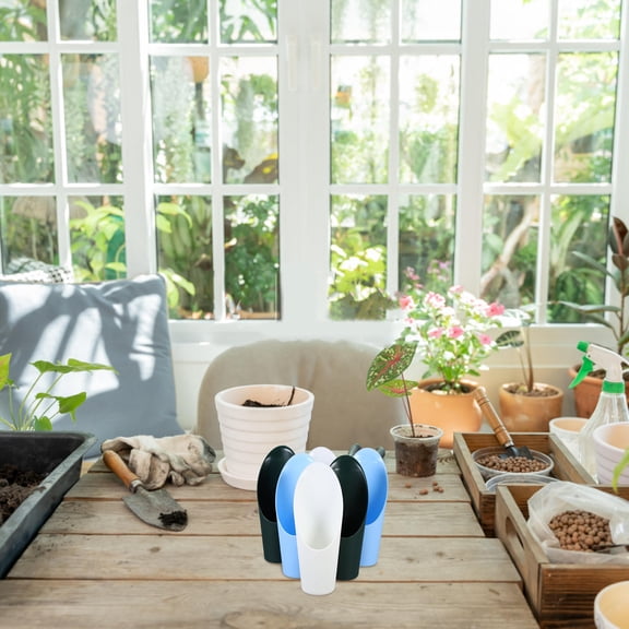 Hemoton 6 Pcs Succulent Planting Tools Kit Portable Garden Soil Scoops Long-Lasting Bonsai Tree Tools Lightweight Gardening Tools