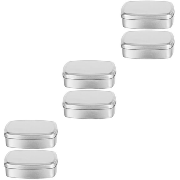 SOPOTUTU Aluminum Soap Case Travel Container Silver Reusable Easy Clean