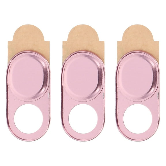 Hemoton 6 pcs  Laptop Camera Patches Privacy Protection Covers Webcam Covers (Rose Gold)