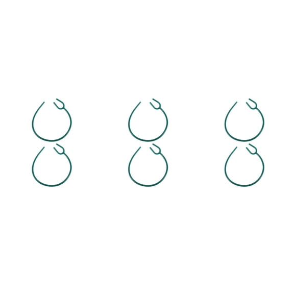 Hemoton 6 pcs Replacement PVC Stethoscope Tubing Soft Y-Tube Stethoscope Tube Flexible Stethoscope Tube Parts Y-tubing for Stethoscope