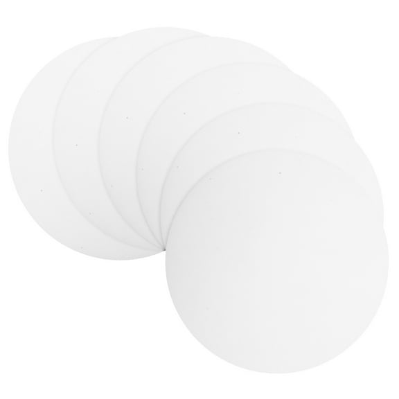 Hemoton 6pcs Downlight Diffuser Flat Lampshade Material Replacement Ceiling Light Diffuser Light Diffusion Sheets Lampshade Protection Cover