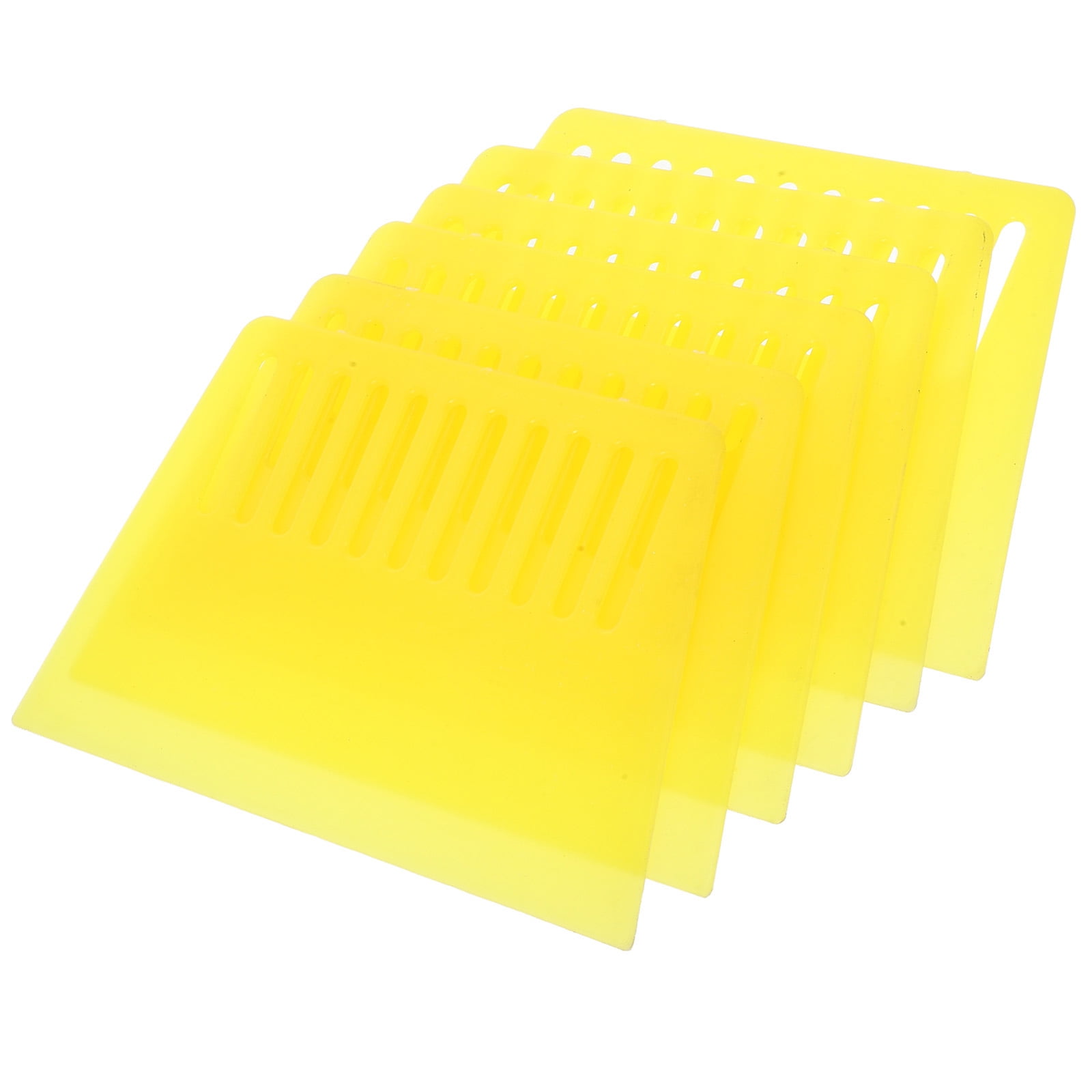 Hemoton 6pcs Professional Paint Scraper Wallpaper Remover Set Plastic Scrapers Home Improvement Accessory Diy Wall Smoothing Tool